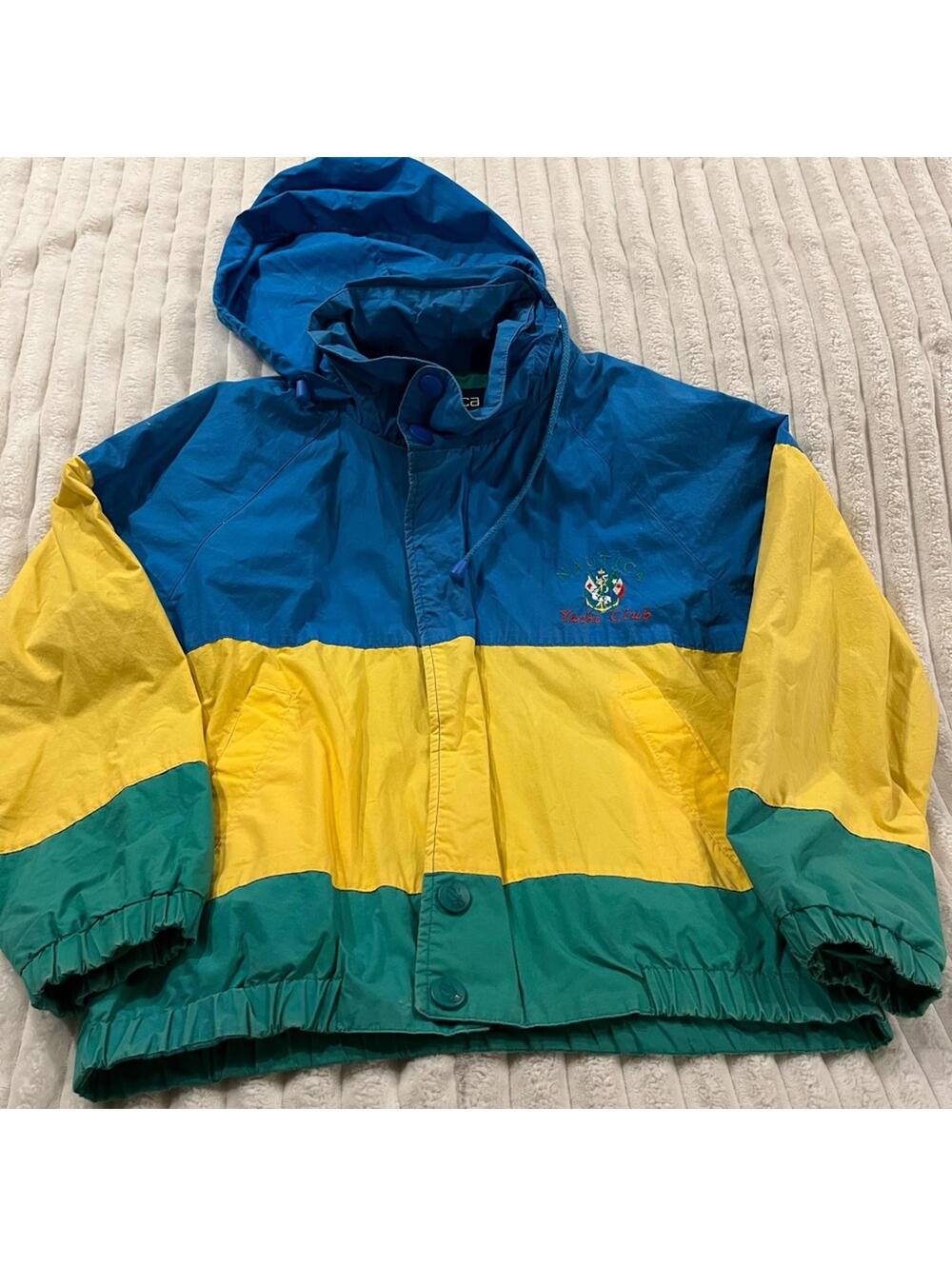 Nautica Yacht Club Vintage Jacket Boys Size 16/18